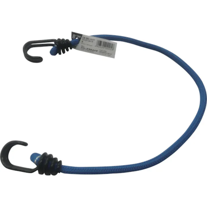 【CAINZ-DASH】ユタカメイク ゴム バンジーコード 8mm×600mm 青 BC-8608【別送品】