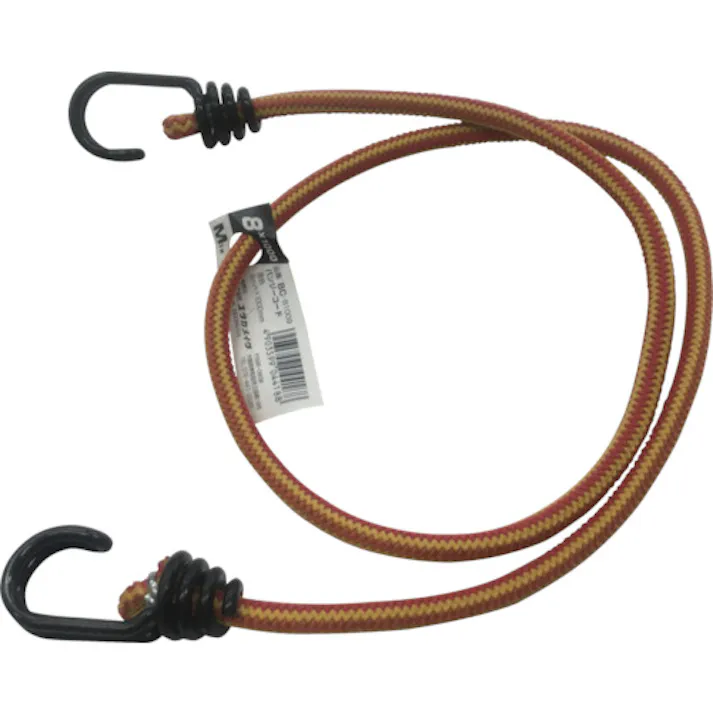 【CAINZ-DASH】ユタカメイク ゴム バンジーコード 8mm×1000mm 混色 BC-81009【別送品】