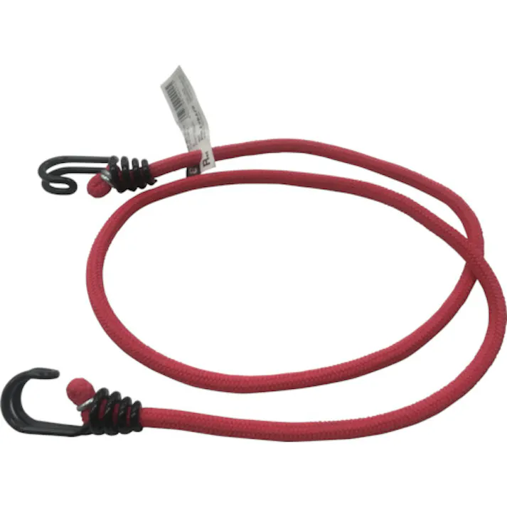 【CAINZ-DASH】ユタカメイク ゴム バンジーコード 8mm×1200mm 赤 BC-81205【別送品】