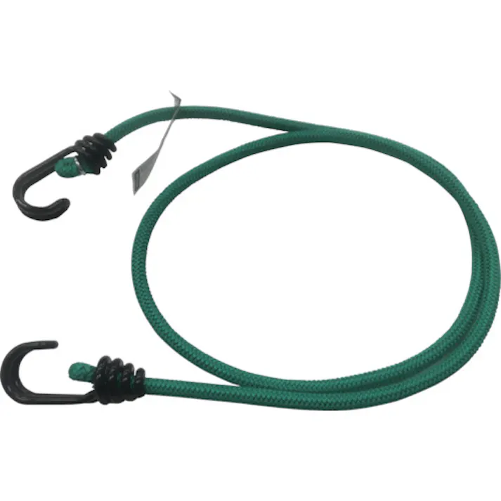 【CAINZ-DASH】ユタカメイク ゴム バンジーコード 8mm×1200mm 緑 BC-81211【別送品】