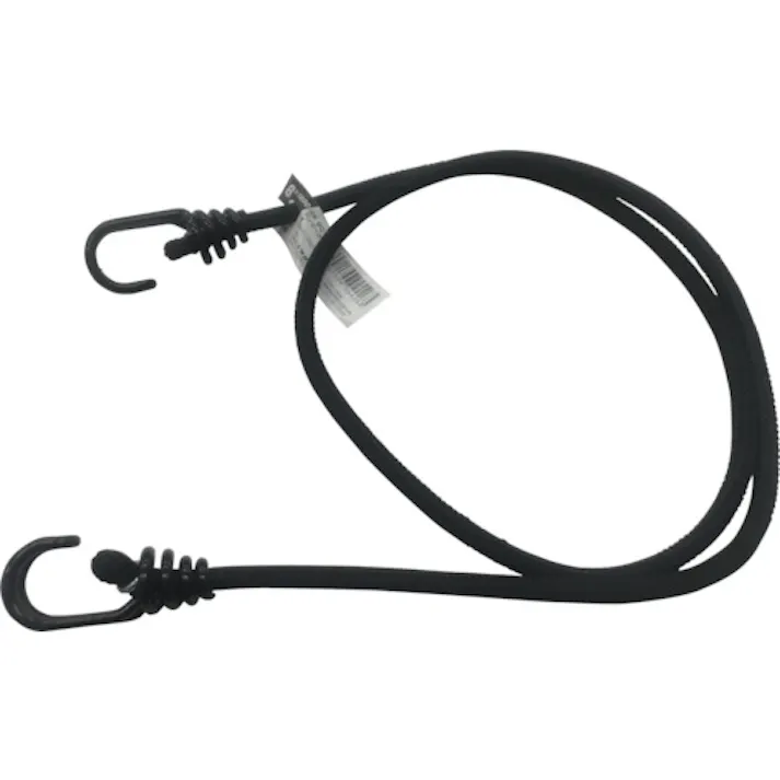 【CAINZ-DASH】ユタカメイク ゴム バンジーコード 8mm×1200mm 黒 BC-81212【別送品】