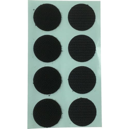 ユタカメイク マジックテープ ワンタッチ 22φ 8コ入り ブラック G-76 結束テープ(結束バンド) ユタカメイク マジックテープ ワンタッチ 22φ 8コ入り ブラック G-76 結束テープ(結束バンド)