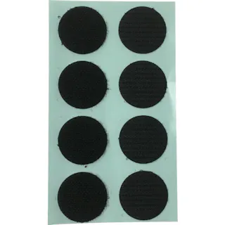 【CAINZ-DASH】ユタカメイク マジックテープ ワンタッチ 22φ 8コ入り ブラック G-76【別送品】