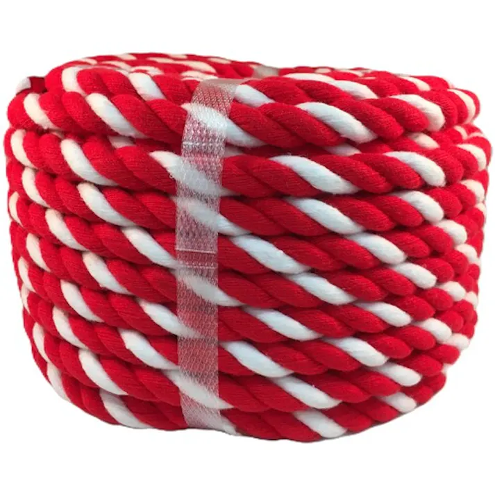 【CAINZ-DASH】ユタカメイク アクリルロープ万能パック 12φ×20m 紅白 MZ1220【別送品】