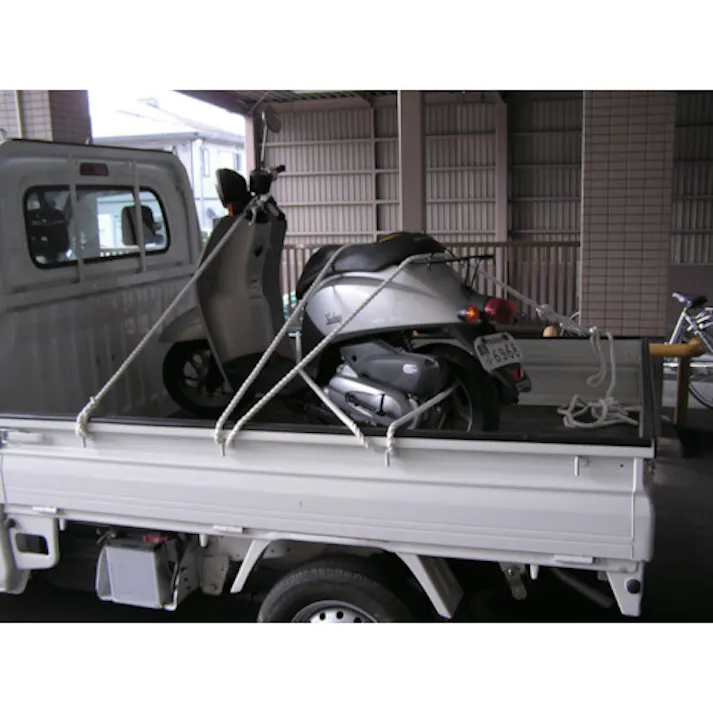 【CAINZ-DASH】ユタカメイク ビニロンメーターパックロープ 12mm×200m VMP-12【別送品】