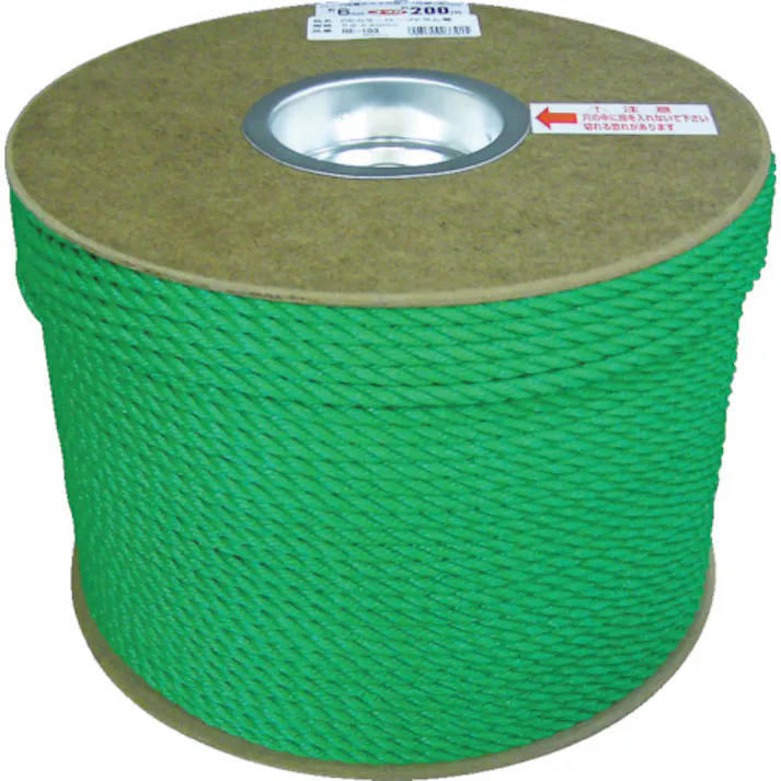 【CAINZ-DASH】ユタカメイク PEカラーロープドラム巻 6φ×200m PRE-103【別送品】