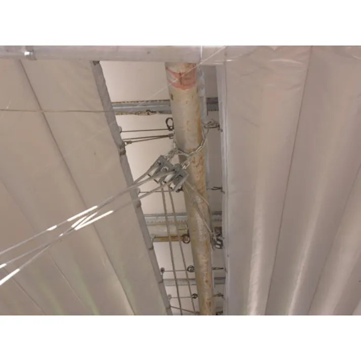 【CAINZ-DASH】ユタカメイク ポリエステル金剛打ロープドラム巻 4φ×200m PRSX-8【別送品】