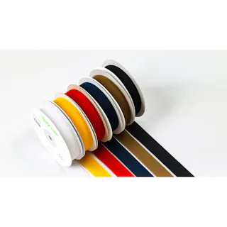 【CAINZ-DASH】ユタカメイク 結束テープ 縫製用マジックテープ切売り箱 A(フック側) 100mm×25m ブラック PG-556【別送品】