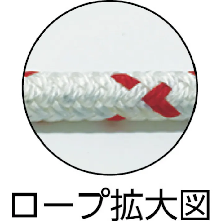 【CAINZ-DASH】ユタカメイク ポリエステルWブレードドラム巻 12mm×100m コンシロ PRA-66【別送品】