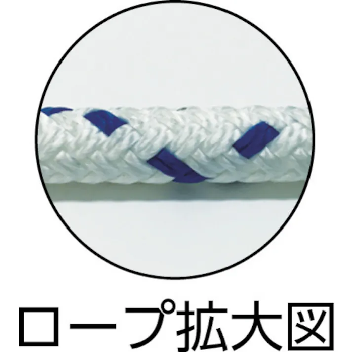 【CAINZ-DASH】ユタカメイク ポリエステルWブレードドラム巻 12mm×100m コンシロ PRA-66【別送品】