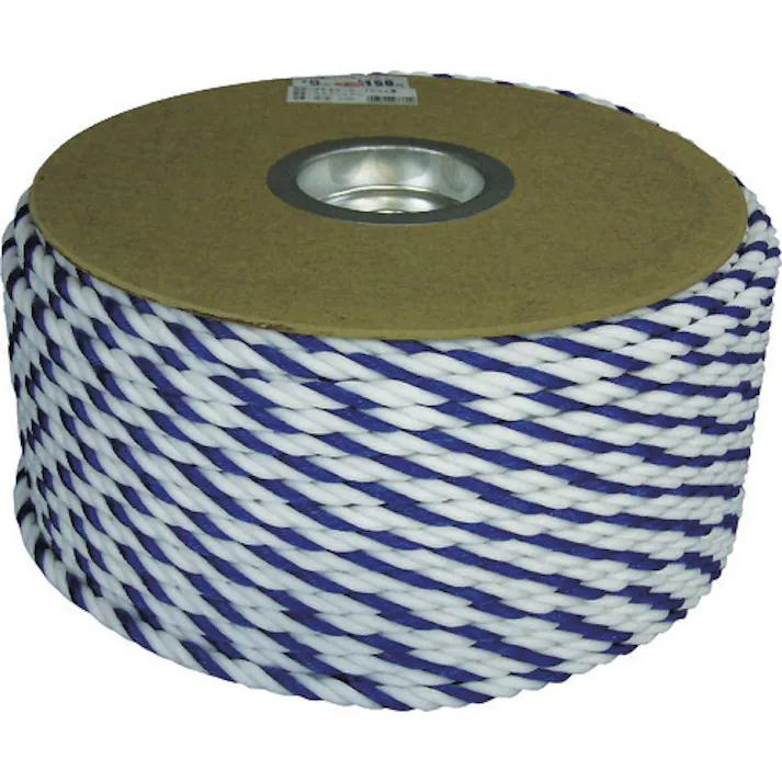 【CAINZ-DASH】ユタカメイク ポリエチレンロープドラム巻 9mm×150m コンシロ PRE-56【別送品】