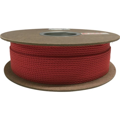 ユタカメイク ポリエチレンロープドラム巻 3mm×200m レッド PRE-71 ロープ(ポリエチレン) ユタカメイク ポリエチレンロープドラム巻 3mm×200m レッド PRE-71 ロープ(ポリエチレン)