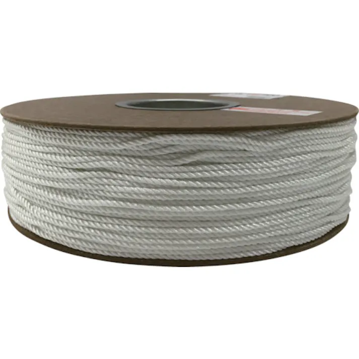 【CAINZ-DASH】ユタカメイク ナイロン3打ロープドラム巻 3mm×300m PRJ-7【別送品】