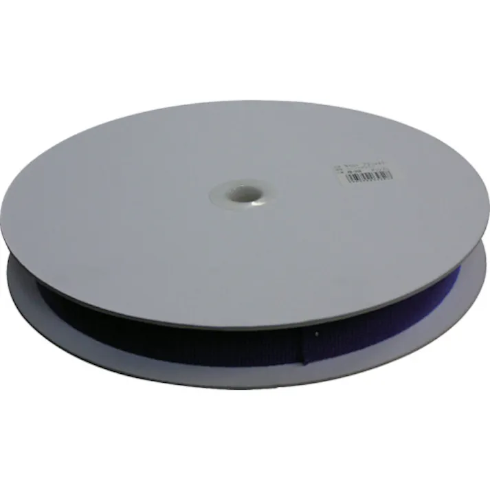 【CAINZ-DASH】ユタカメイク 平ベルトアクリルカラー 30mm×25m マリンブルー PAB-308【別送品】