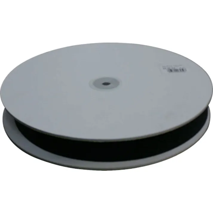 【CAINZ-DASH】ユタカメイク 平ベルトアクリルカラー 30mm×25m グレー PAB-315【別送品】