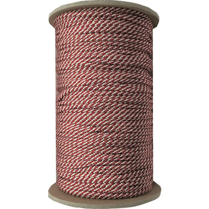 【CAINZ-DASH】ユタカメイク 江戸打ち紐 紅白 約3mm×130m PAR-8032【別送品】