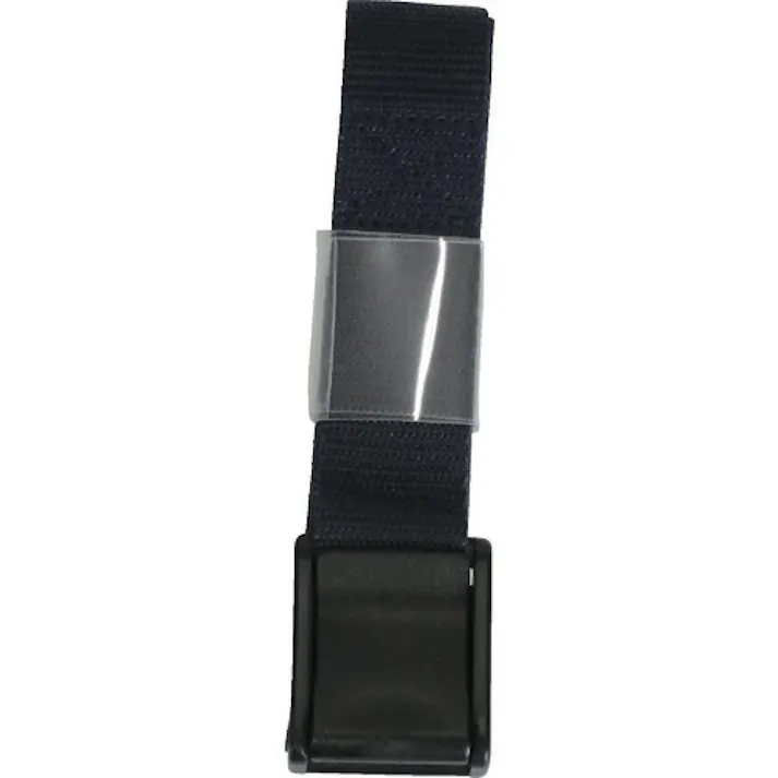 【CAINZ-DASH】ユタカメイク ベルト 結束ベルト(バックル) 25mm巾×2m ネイビー AG-224【別送品】