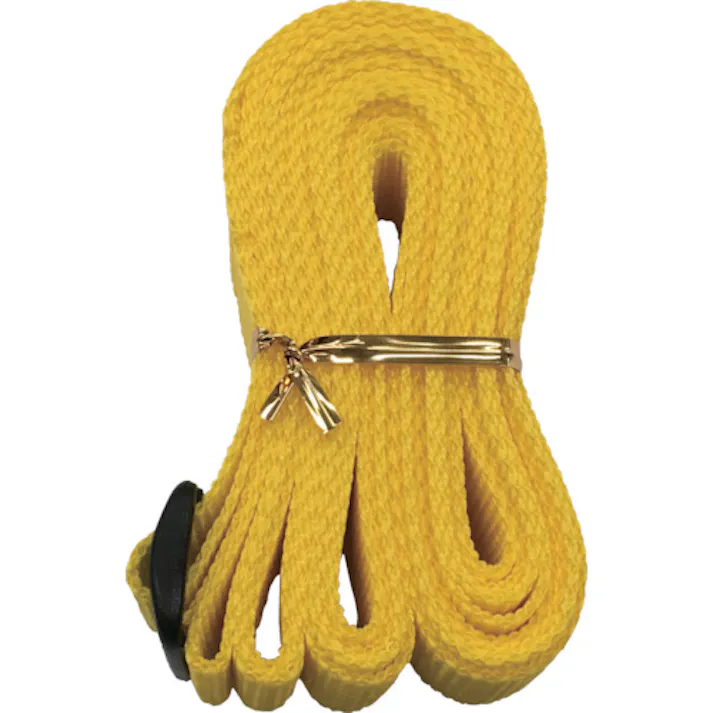 【CAINZ-DASH】ユタカメイク ベルト 結束ベルト(トライグライド) 25mm巾×3m イエロー AG-312【別送品】