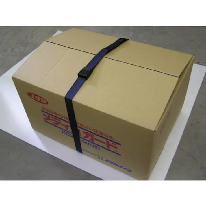 【CAINZ-DASH】ユタカメイク ベルト 結束ベルト(バックル) 25mm巾×3m ホワイト AG-321【別送品】