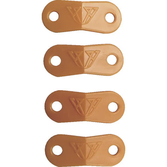 【CAINZ-DASH】ユタカメイク アウトドア用カラーロープ イエロー 3.5mm×20m ROC-10【別送品】