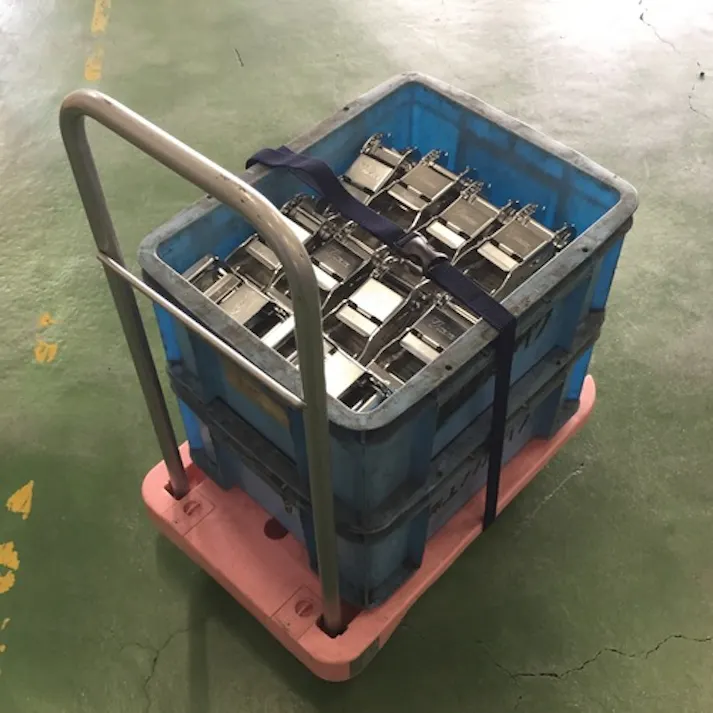 【CAINZ-DASH】ユタカメイク 強力ストレッチベルト 25mm×2m バックル ODグリーン SBR-224【別送品】