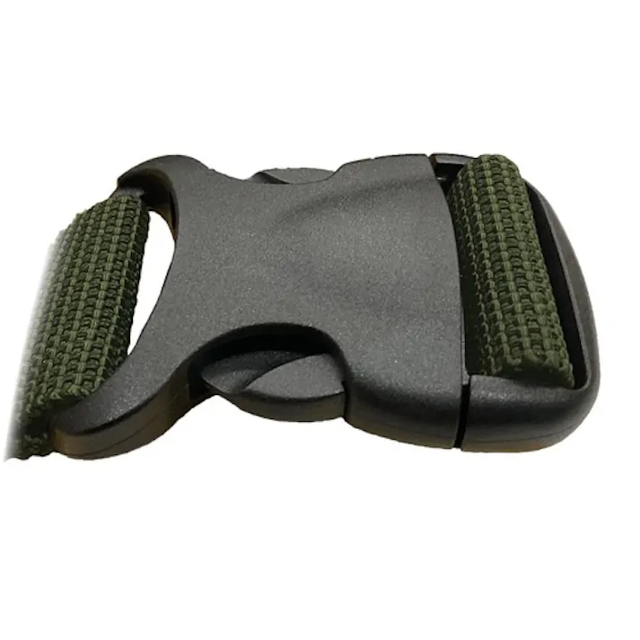 【CAINZ-DASH】ユタカメイク 強力ストレッチベルト 25mm×2m バックル ODグリーン SBR-224【別送品】