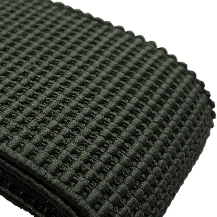 【CAINZ-DASH】ユタカメイク 強力ストレッチベルト 25mm×1m カムバックル ODグリーン SBC-214【別送品】