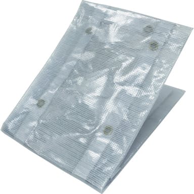 【CAINZ-DASH】ユタカメイク シート　採光性めかくしシート　０．９ｍ×１．８ｍ　クリア【別送品】