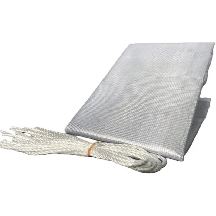 【CAINZ-DASH】ユタカメイク 糸入りシート 採光性めかくしシート 0.9m×1.8m クリア ハトメ数26 B-315【別送品】