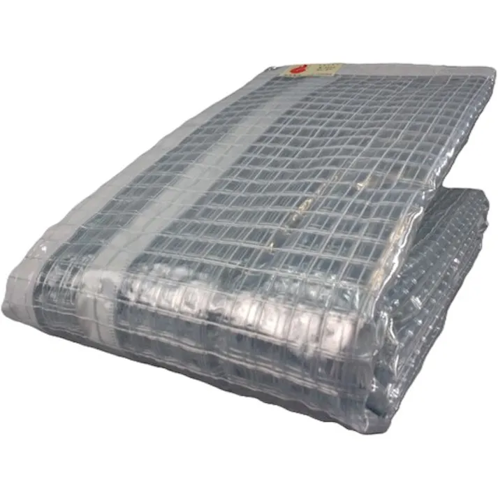 【CAINZ-DASH】ユタカメイク シート 難燃透明糸入りシート 0.9m×1.8m クリア B-323【別送品】