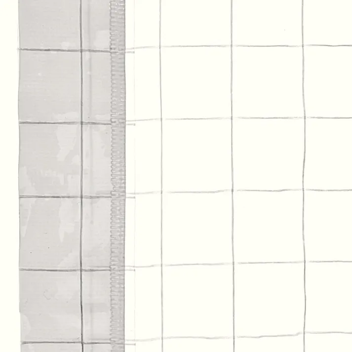 ユタカメイク 透明糸入りシート B-162 透明 1.8m 3.6m ハトメ付き