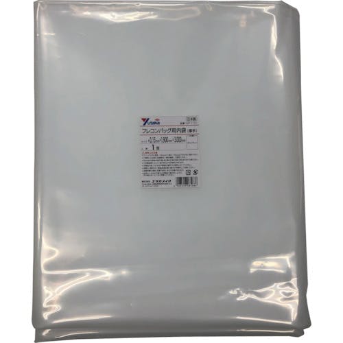 ユタカメイク フレコンバッグ内袋 0.15t×1900mm×3000mm WF-1151 コンテナバッグ(土のう) ユタカメイク フレコンバッグ内袋 0.15t×1900mm×3000mm WF-1151 コンテナバッグ(土のう)