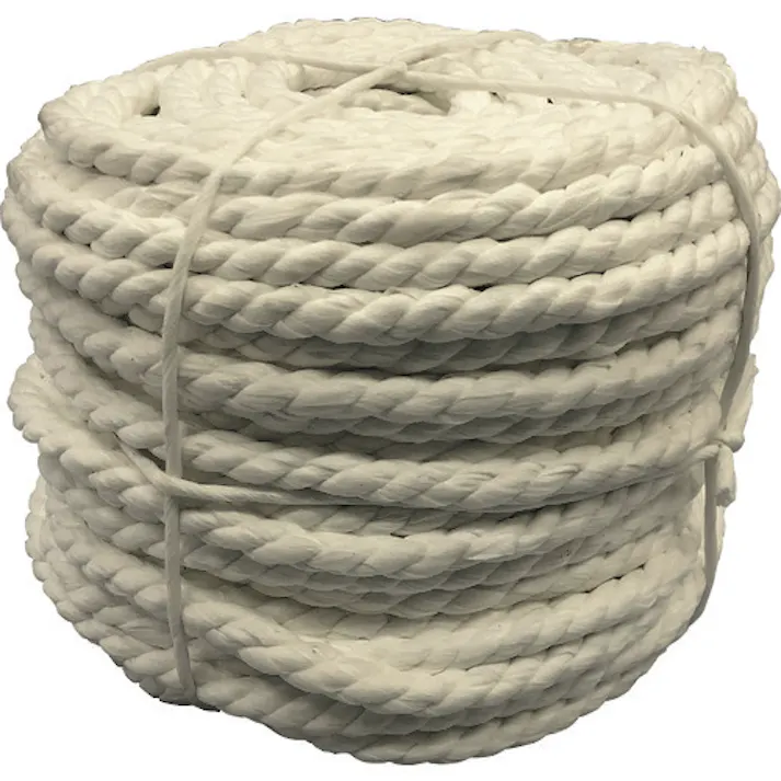 【CAINZ-DASH】ユタカメイク 不織布ロープ 3本撚 溶着有 16mm×100m 24916100【別送品】