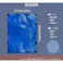 【CAINZ-DASH】ユタカメイク シート #3000BLUESHEET(OB) 2.7m×3.6m BLS-05【別送品】