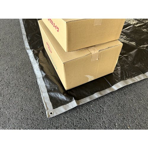 CAINZ-DASH】ユタカメイク シート ＃3000シルバー／ブラックシート