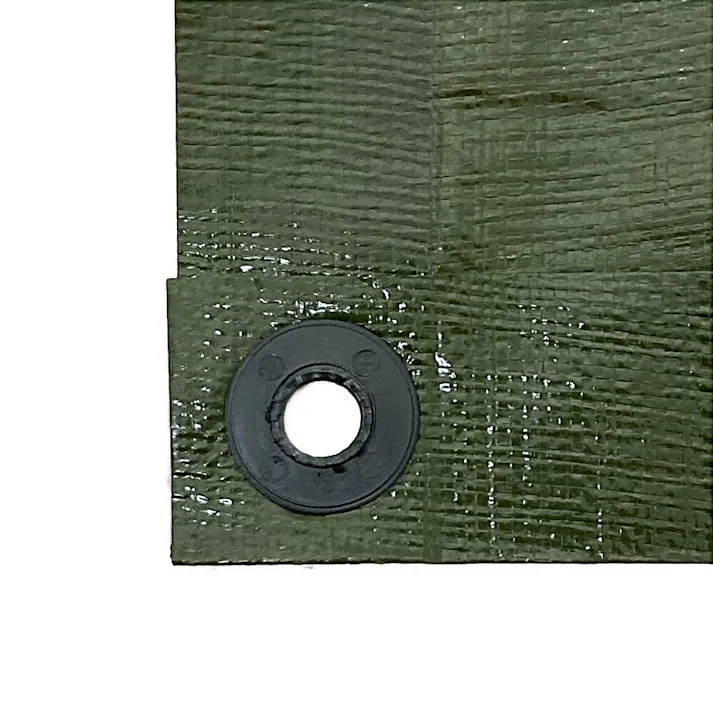 ユタカメイク オリーブドラブグリーン #4000 特厚手 防水 OGS-401 1.8m 1.8m 約2畳 ハトメ付き