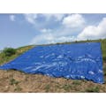 【CAINZ-DASH】ユタカメイク ＃３４００　ブルーシート　１０．０ｍ×１０．０ｍ BLH-18【別送品】