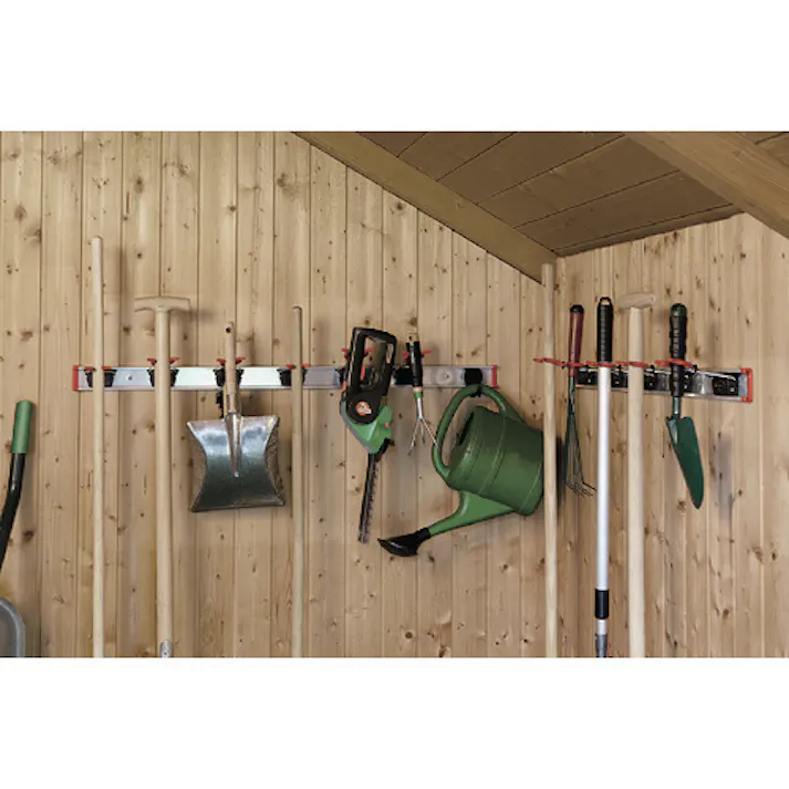 【CAINZ-DASH】ユタカメイク ツールホルダー レールセット レール1mホルダー6個 TH-S106【別送品】