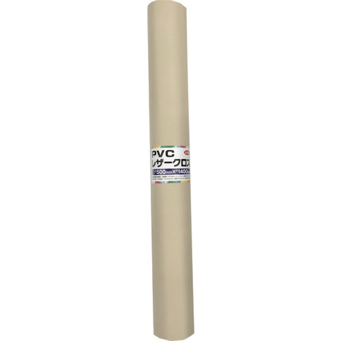 【CAINZ-DASH】ユタカメイク ＰＶＣレザークロス　５００ｍｍ×１４００ｍｍ　アイボリー PLC-34【別送品】