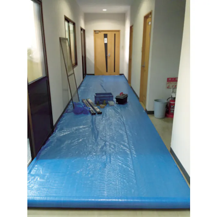 【CAINZ-DASH】ユタカメイク 薄手ブルーシート 1.8m×2.7m BSC-02MK【別送品】