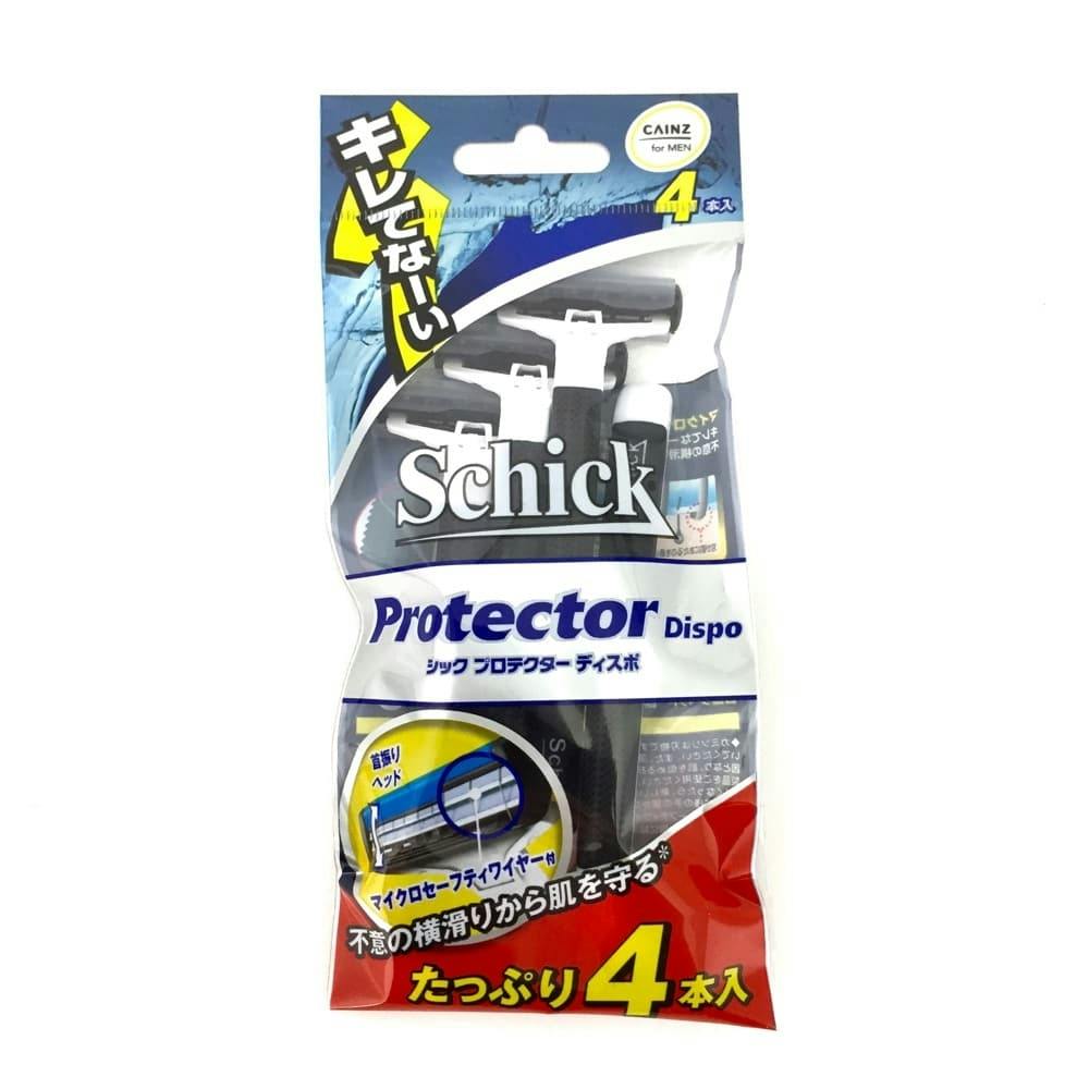 シック Schick×CAINZ プロテクターディスポ 使い捨てかみそり 4