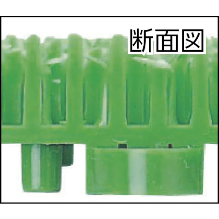 【CAINZ-DASH】ワタナベ工業 人工芝 システムターフ 5cm×5cm コーナー グリーン ST-30-GR-3【別送品】