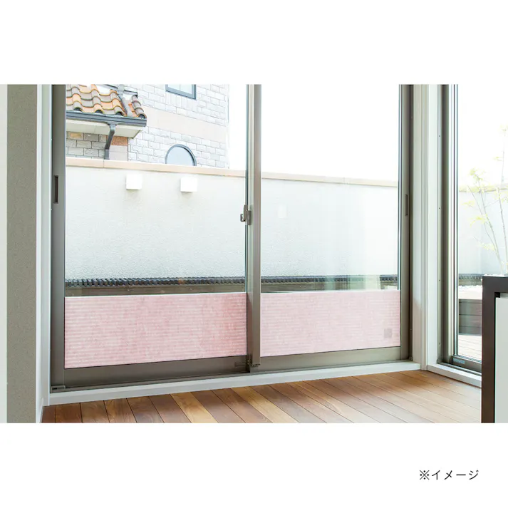 らくらく吸着 ぴたマットシリーズ 冷気をブロック ふかふか吸着窓ぴたシート ローズ KPM-301F 30cm×30cm 3枚入
