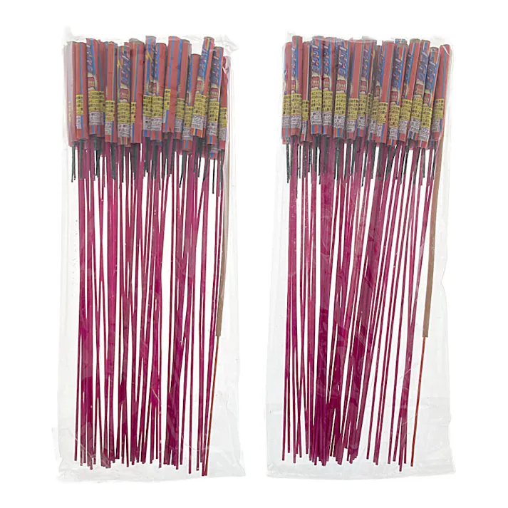 新音ロケット ロケット花火 100本入り