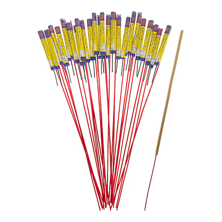 ロケット新月旅行 花火(24本入)