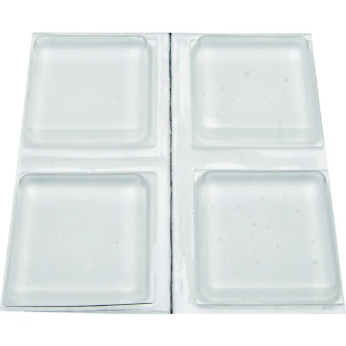 【CAINZ-DASH】和気産業 防振材(下敷きタイプ) ソフトクッション(平丸型) Φ12.7×6.3mm 8個入り CN-010【別送品】