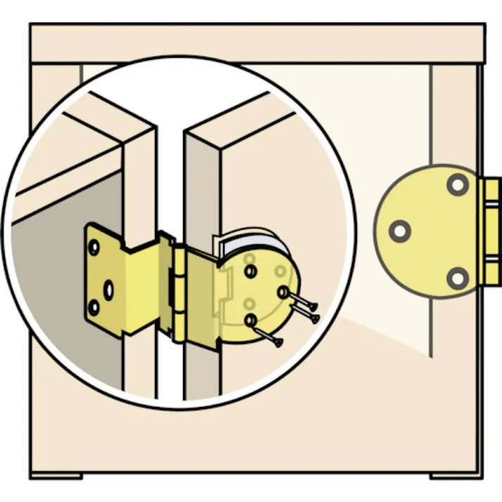 【CAINZ-DASH】和気産業 バラ 鉄アングル丁番 セントク 16X15 3439800【別送品】