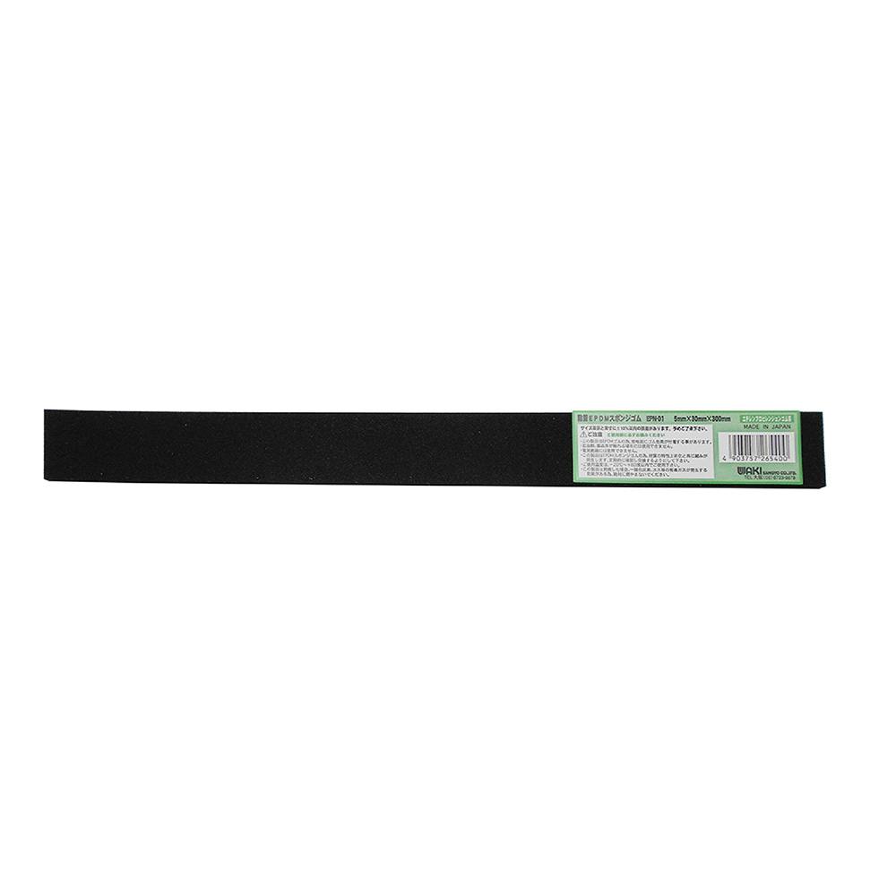WAKI 粘着EPDMスポンジ EPN-01 5×30×300