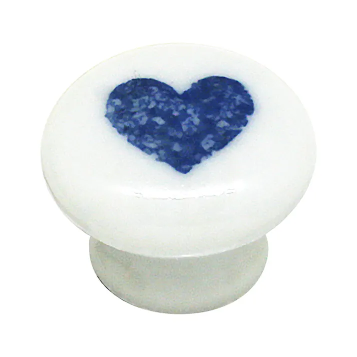 WAKI セラミックハートノブ ラブハート小B TW-808