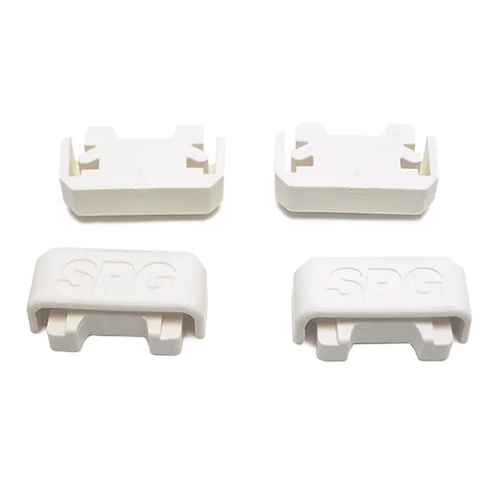 空間収納シリーズ ステンレス棚支柱用エンドキャップ 白 WKT-402HR 4個入